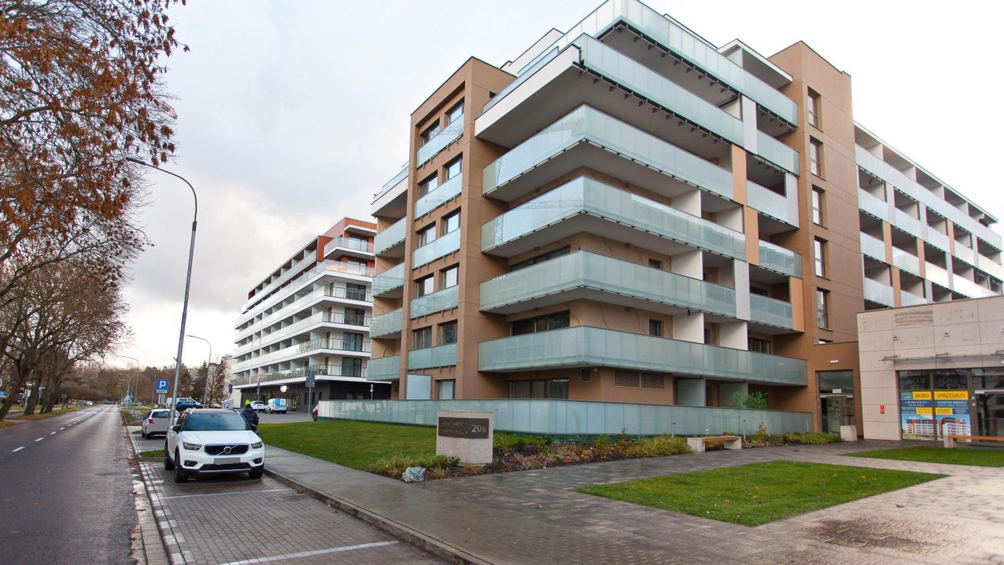 Apartament Kasprowicza 20 A Z Garazen Kolobrzeg Luaran gambar